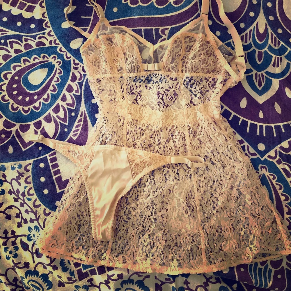 NWOT VIctorias Secret VS babydoll w/ panties